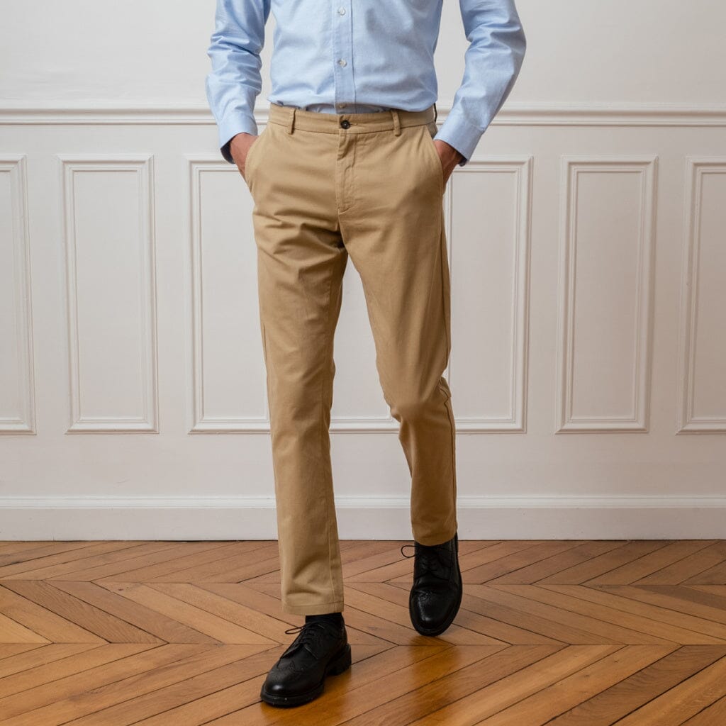 Que porter avec un pantalon beige ?