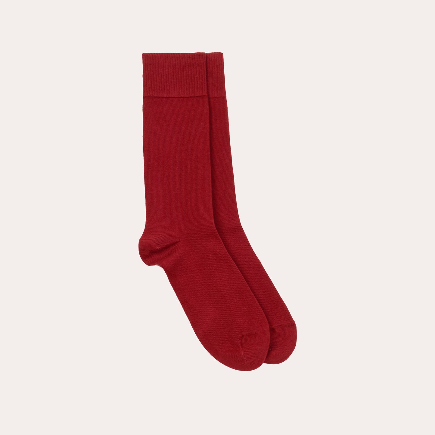 Chaussettes bordeaux