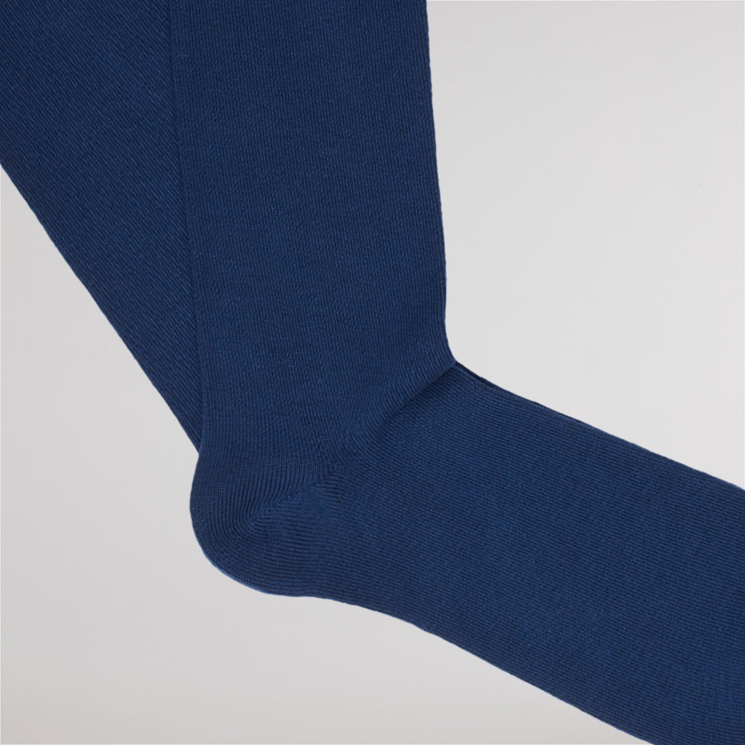 Chaussettes bleu nuit