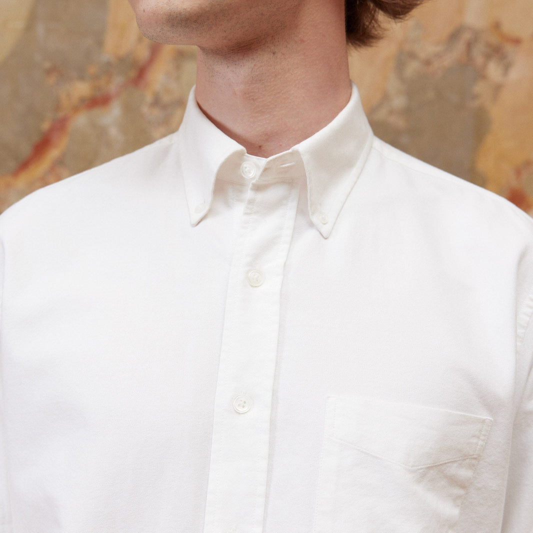 Ecru oxford shirt