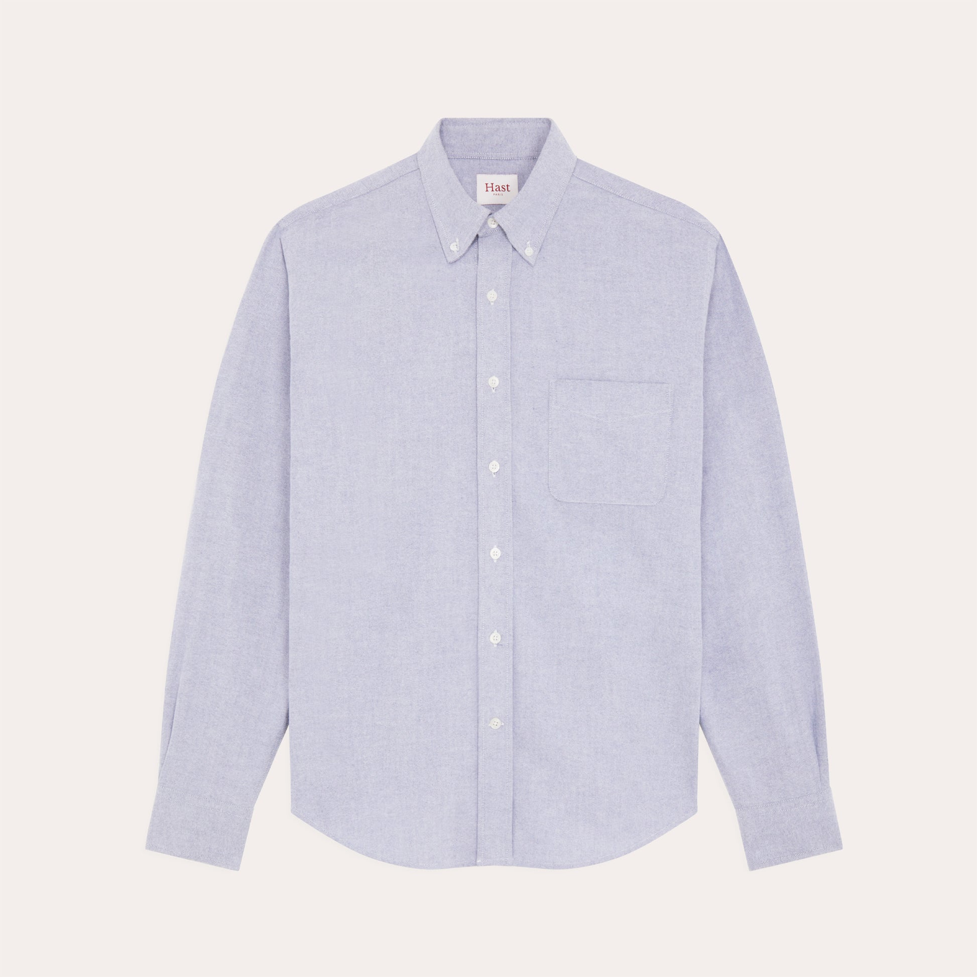 Chemise en flanelle bleue