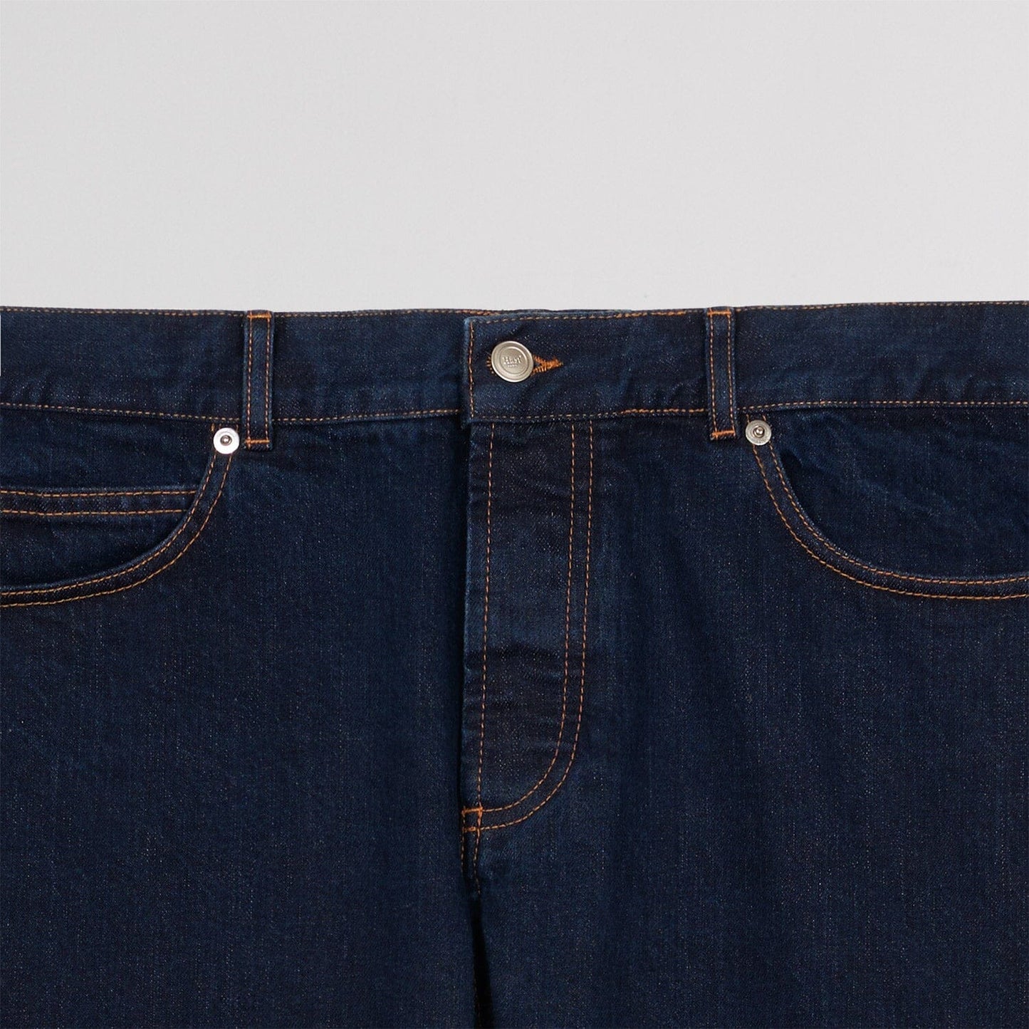 Jean indigo selvedge en coton biologique