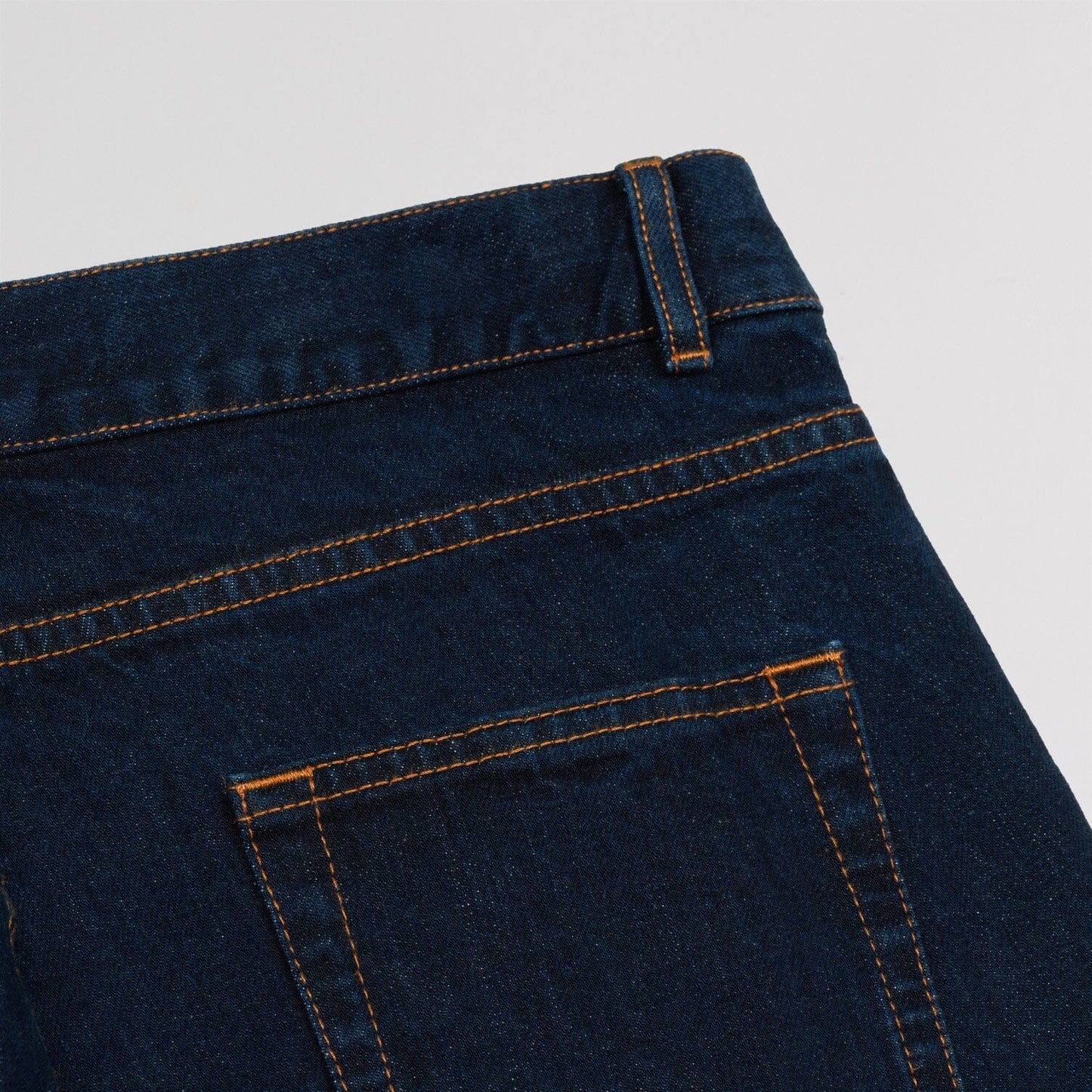 Jean indigo selvedge en coton biologique