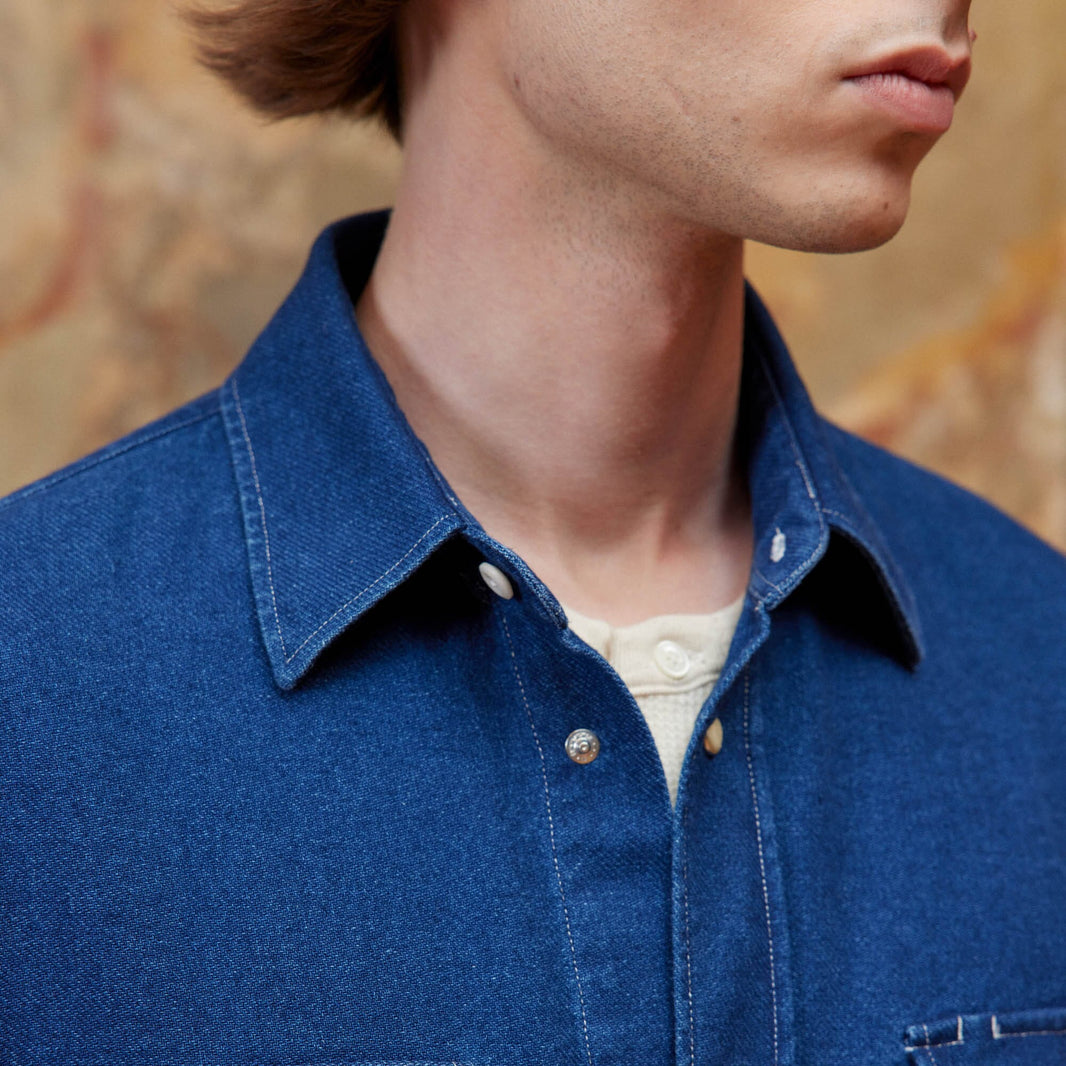 Denim overshirt