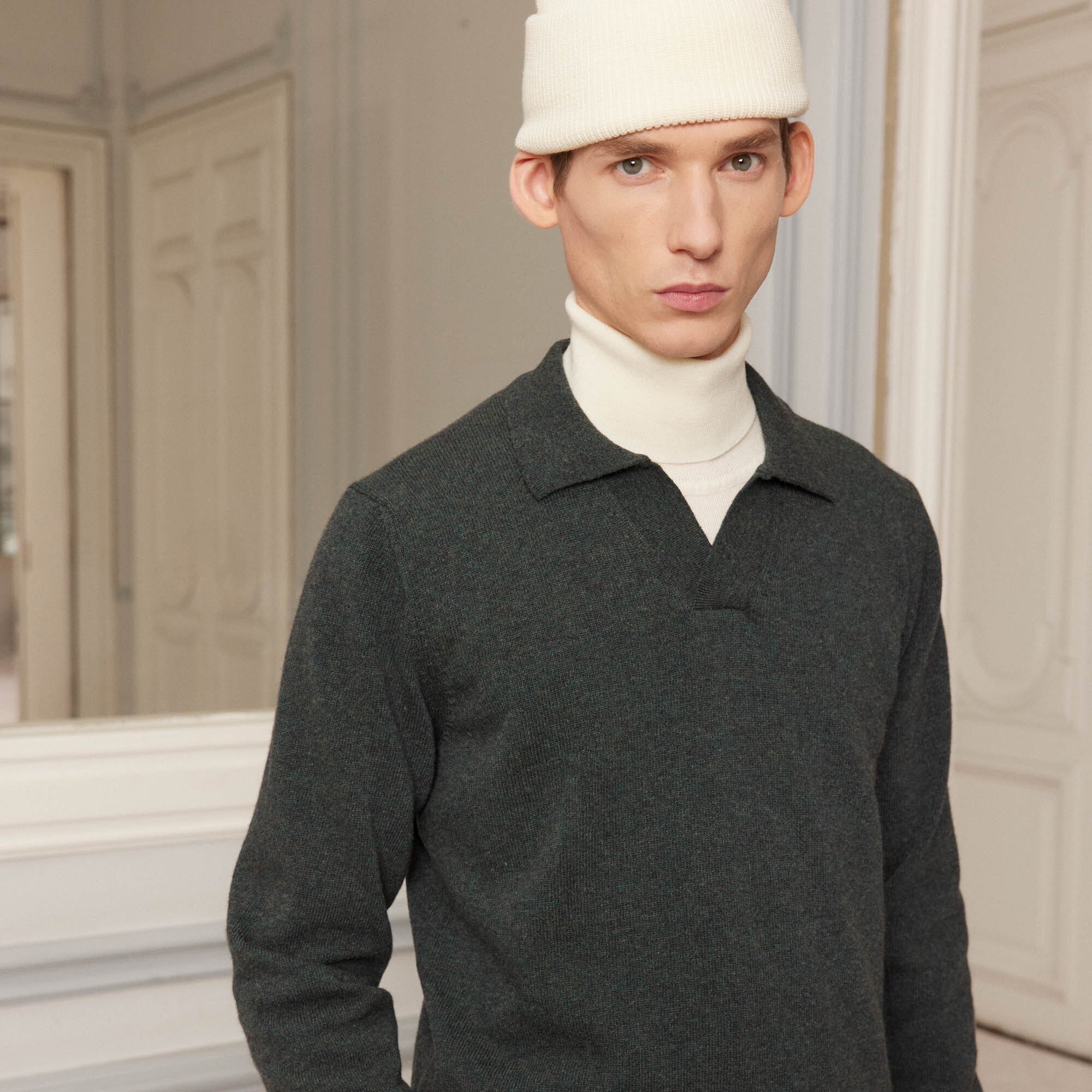 Polo sweater cap online