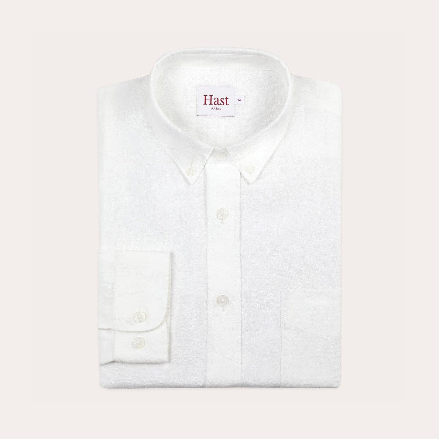 White linen shirt