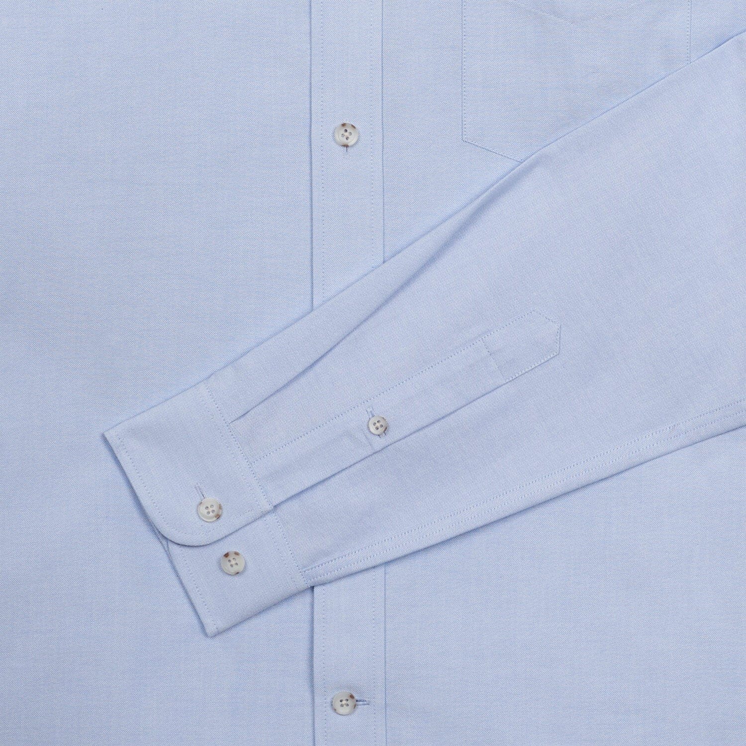 Chemise en oxford bleu ciel