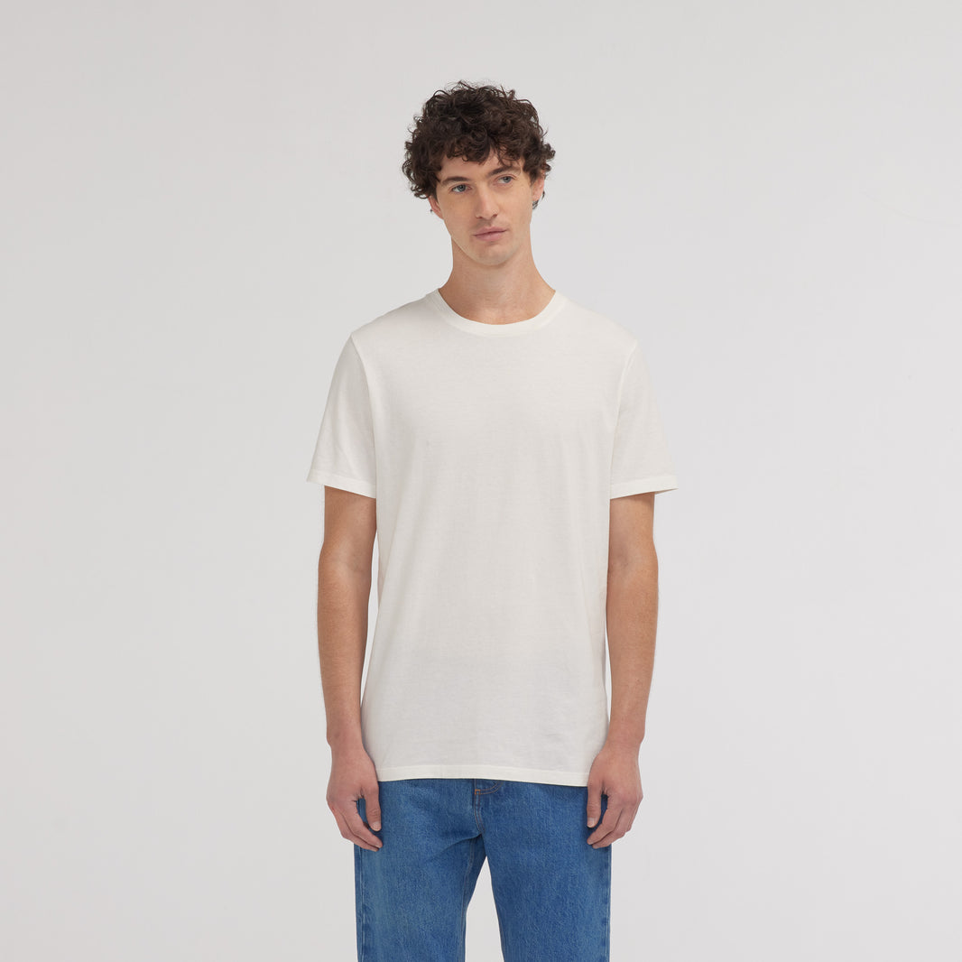 White organic cotton T-shirt