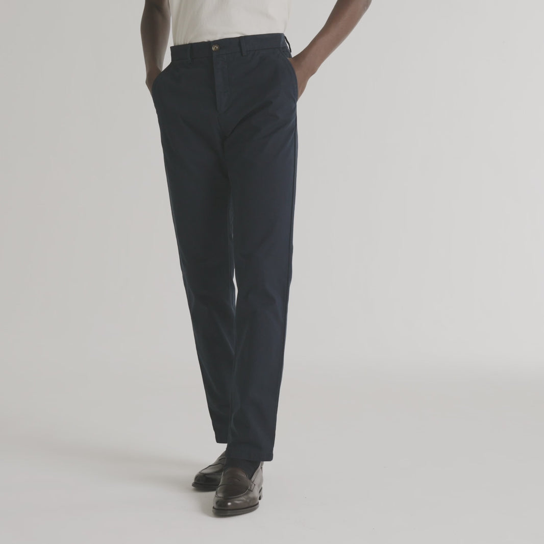 Navy chinos